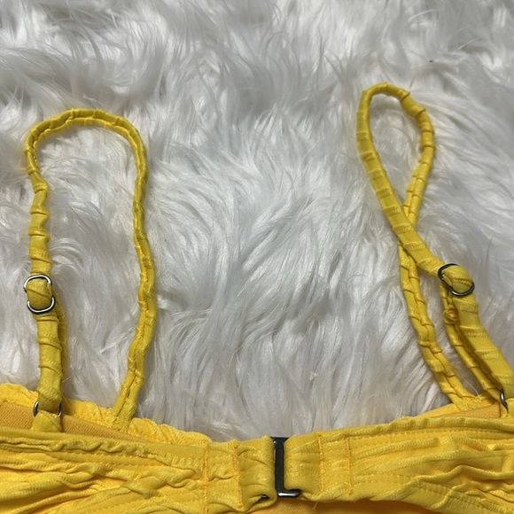 The Bikini Lab Yellow Swimsuit,Cut Out, 
One Piece - Picture 4 of 5